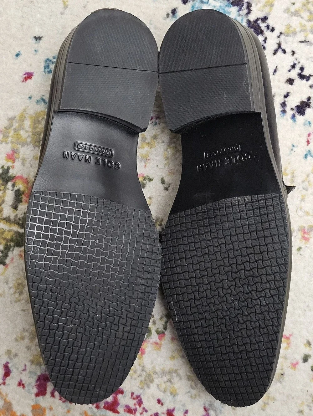 Cole Haan Men’s Size 9.5 M Modern Essentials Black Leather Bit Loafer C37717